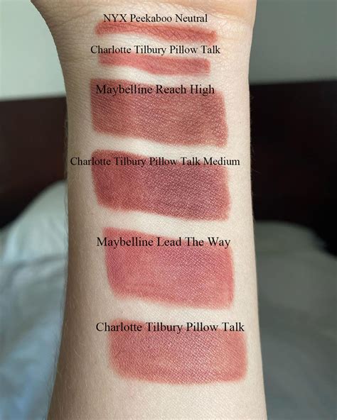 pillow talk charlotte tilbury dupe|charlotte tilbury pillow talk medium dupe.